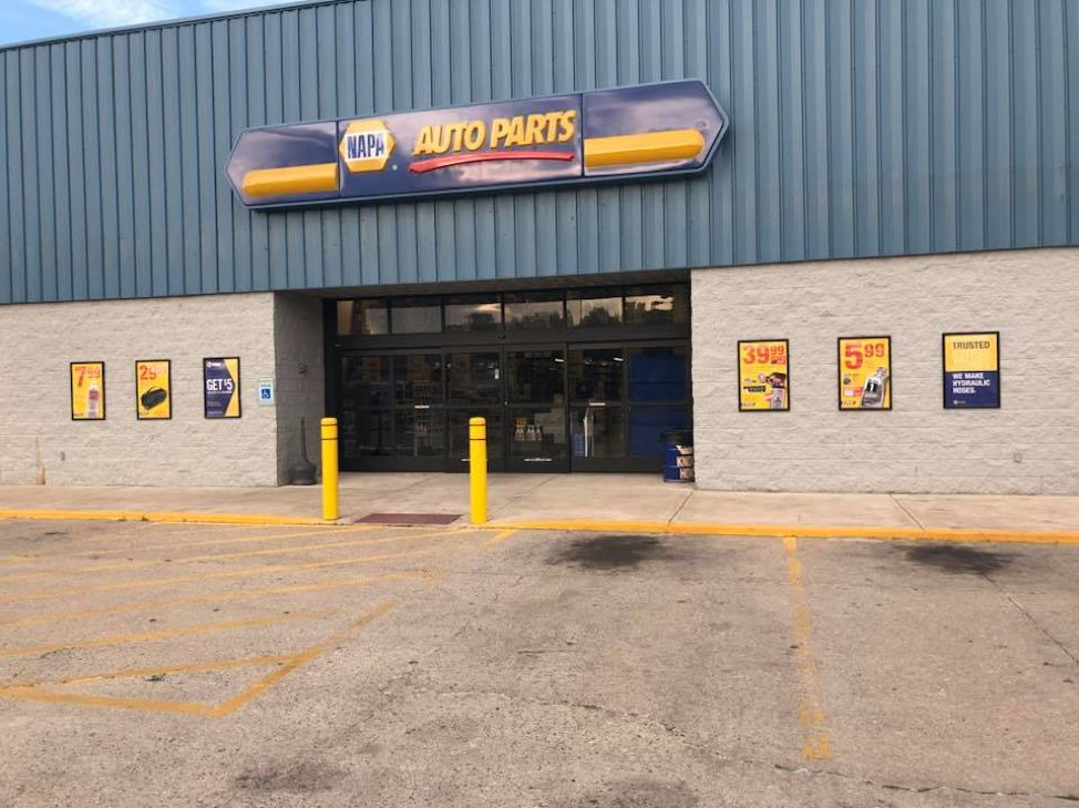 NAPA Auto Parts storefront